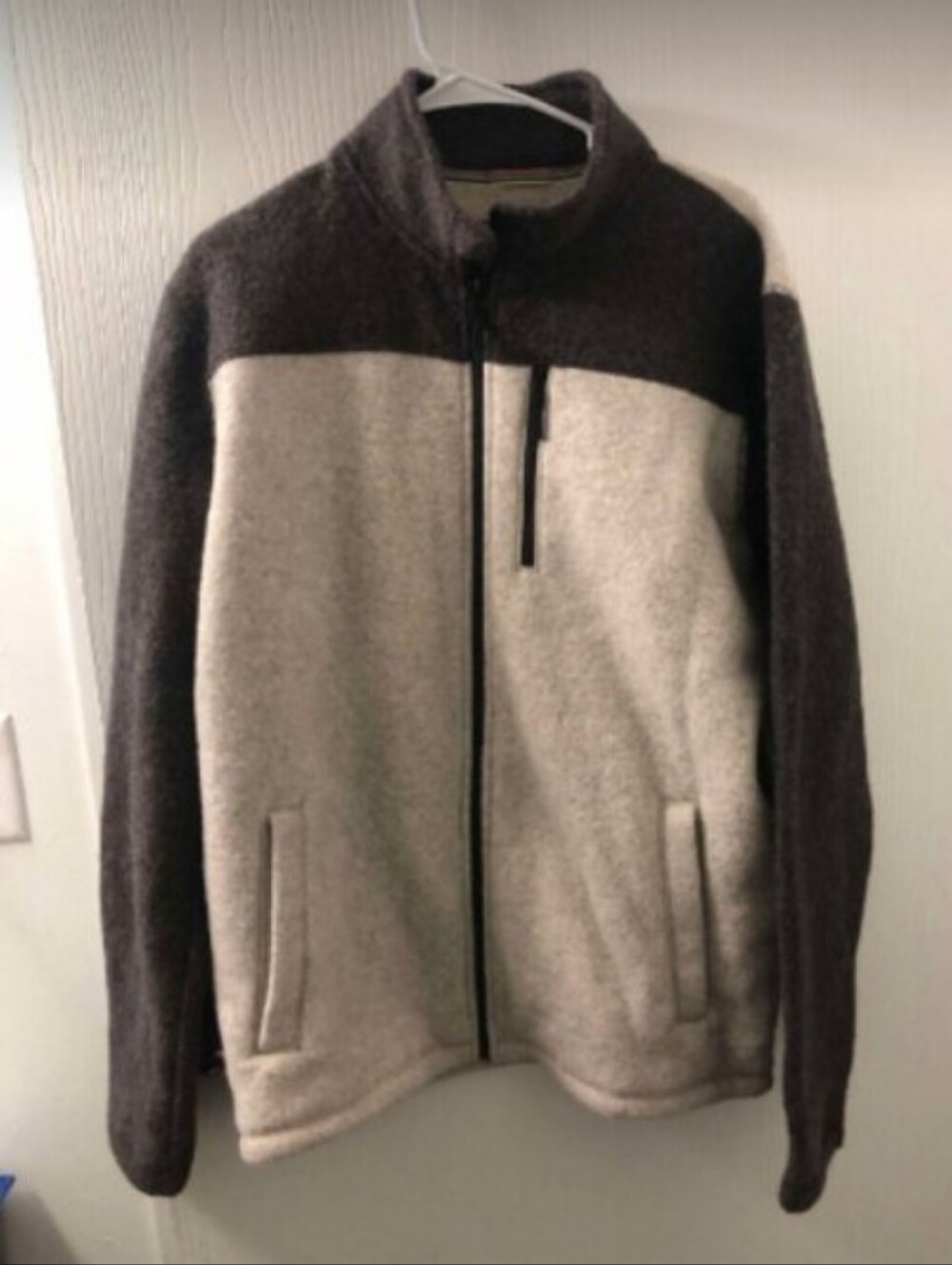 SmartWool Men's Hudson Trail Full Zip Fleece Jacket Sz XL